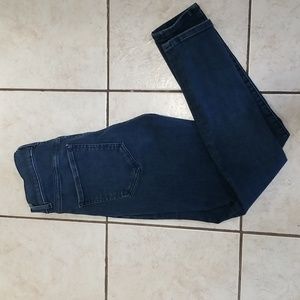 Express skinny high rise jeans